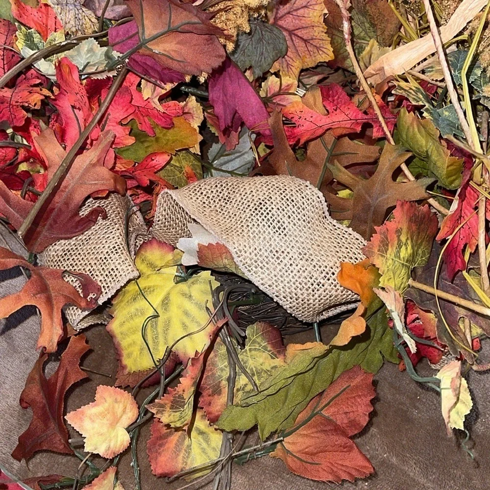 ‼️Autumn Harvest Faux Floral Wreath